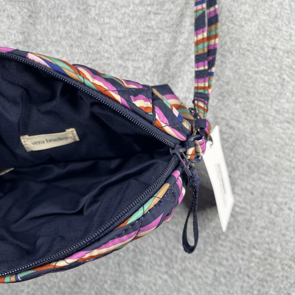 Vera Bradley Ultralight Essential Crossbody - Retro Ribbons Print NWT Purse Bag - Picture 7 of 7